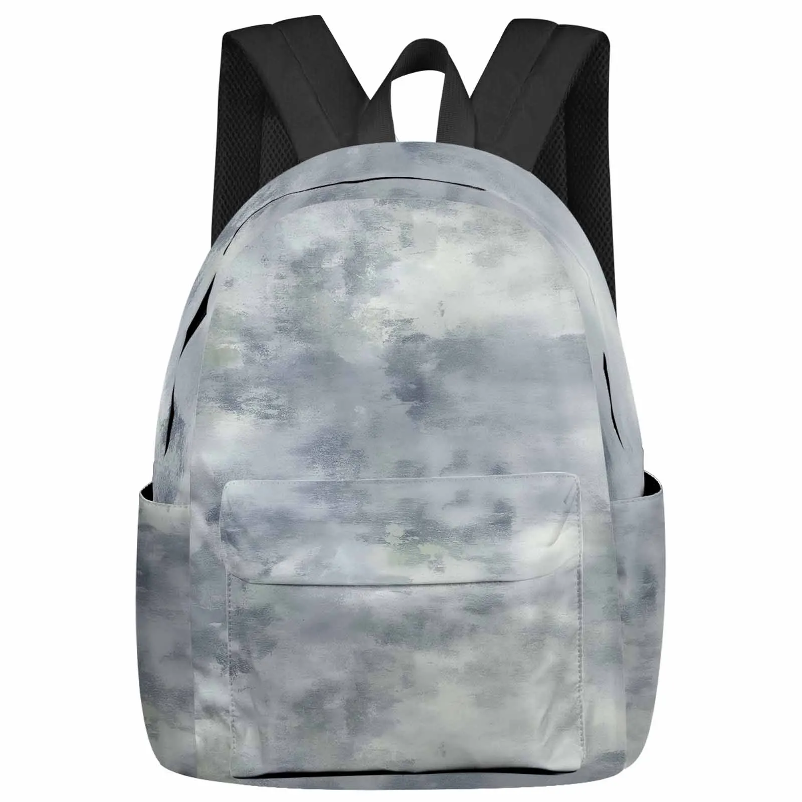 Impressionism Retro Fading Backpack Teenagers Student School Bags Laptop Custom Backpack for Men Women Travel Bag