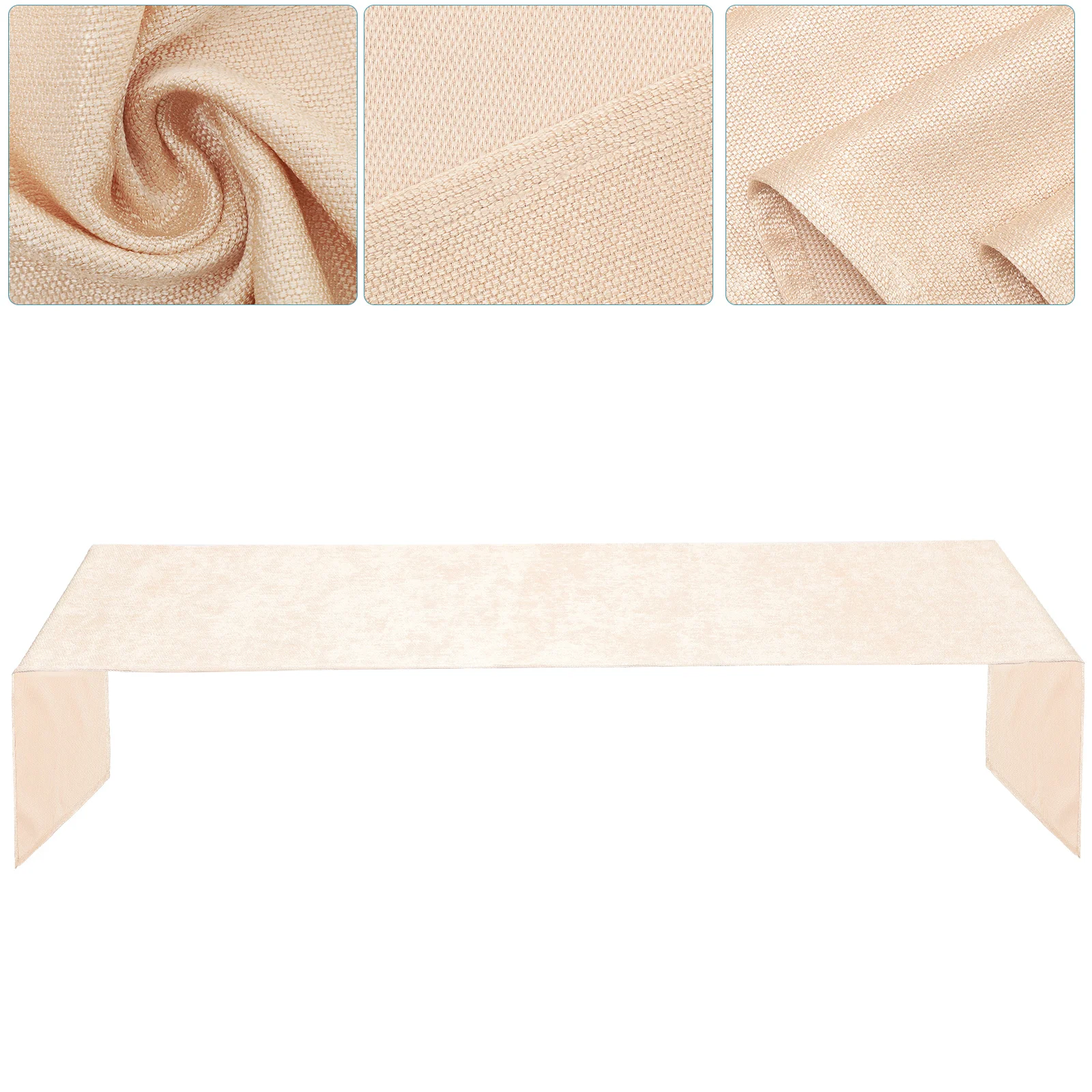 

Elegant Runner For Dining Home Decorative Coffee Table Wedding Party Polyester Simple Style Farmhouse Decor Buffet Banquet
