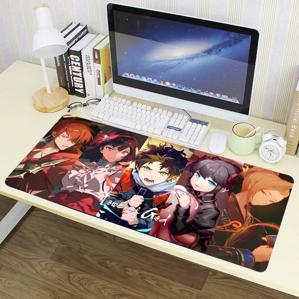 Tower of God Anime Mat Table PC Pads Mouse Computer XXL Mats Desk Pad Mousepad Office Large Keyboard Game Rug Big