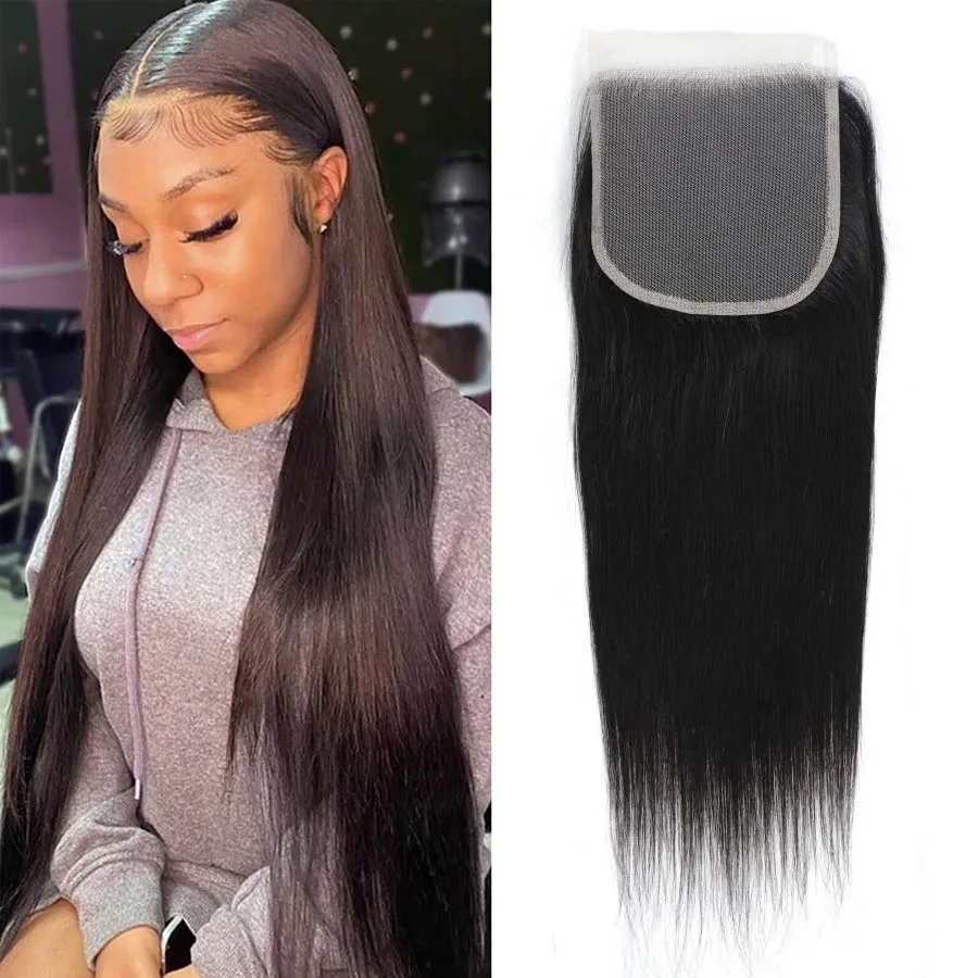 

Bone Straight 20, 22 дюйма, 4x4, только кружевная застежка, человеческие волосы, кружевная застежка, волосы Remy, HD, прозрачная кружевная застежка, только мягкая натуральная