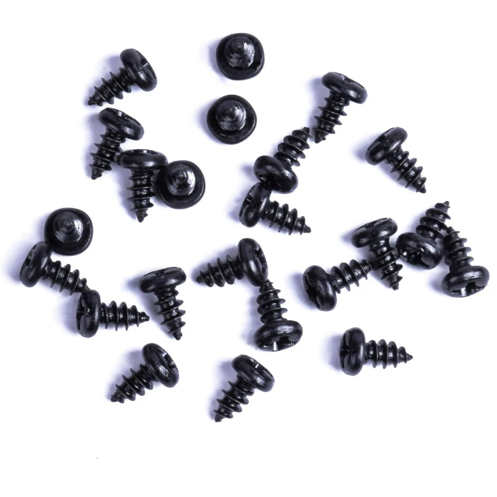 

500pcs 1008(carbon Steel) Black Cross-head Self-tapping Screw Box M2 M2.3 M2.6 M3 PA Small Screws Hardware Fasteners Screws