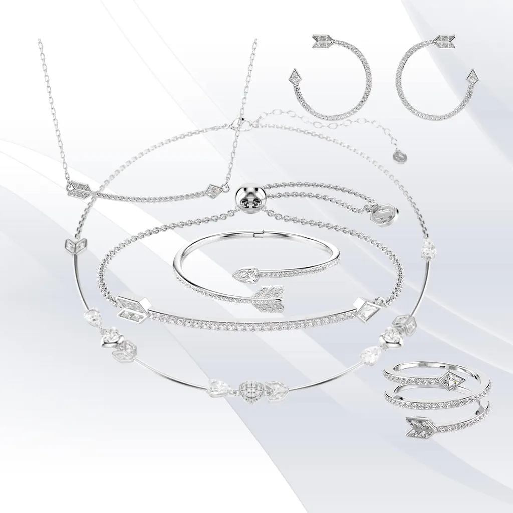 2026 New Arrival Radiant Mixed-Cut Pendant Set for Women:Date Night Glow Glamour