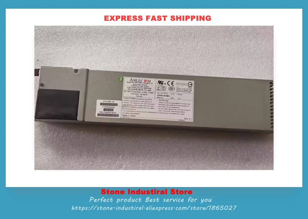 ServerPower Abelcom PWS-801-1R 800W Redundant  Module*1PCS