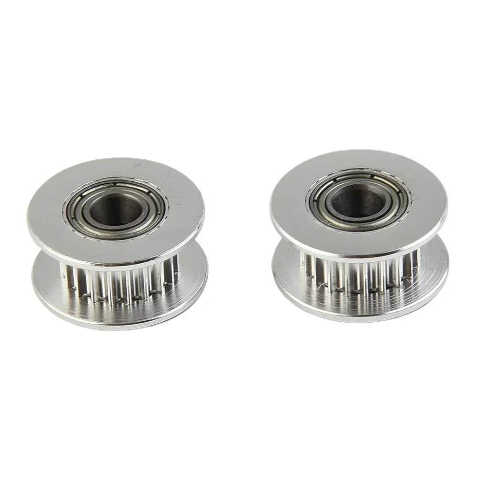 

2 Pcs GT2 Pulley 20 Teeth Bore 5mm + GT2 6mm Timing Belt & 2 Pcs Idler 4 PcsTension F8M6 Scalloped Shape Professional Hand Tools