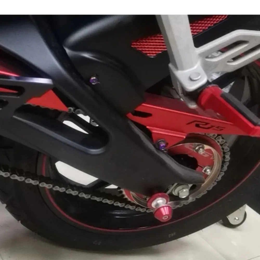 

Motorcycle Sprocket Cover Chain Guard Protector Accessories For Yamaha YZF R15 V3 YZF-R15 2017 2018 2019 2020 2021 YZFR15 V3
