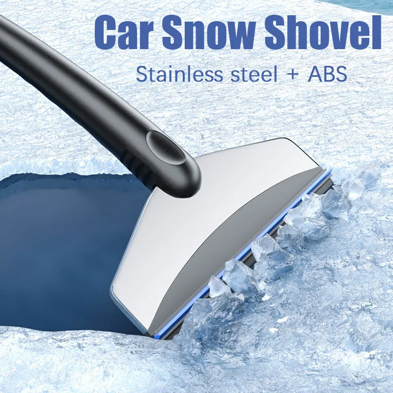 

Автомобильная лопата для снега, скребок для льда, лопата для удаления снега, многофункциональная зимняя лобовое стекло, окно, очистка снега, скребок, инструмент, автоматический ледокол