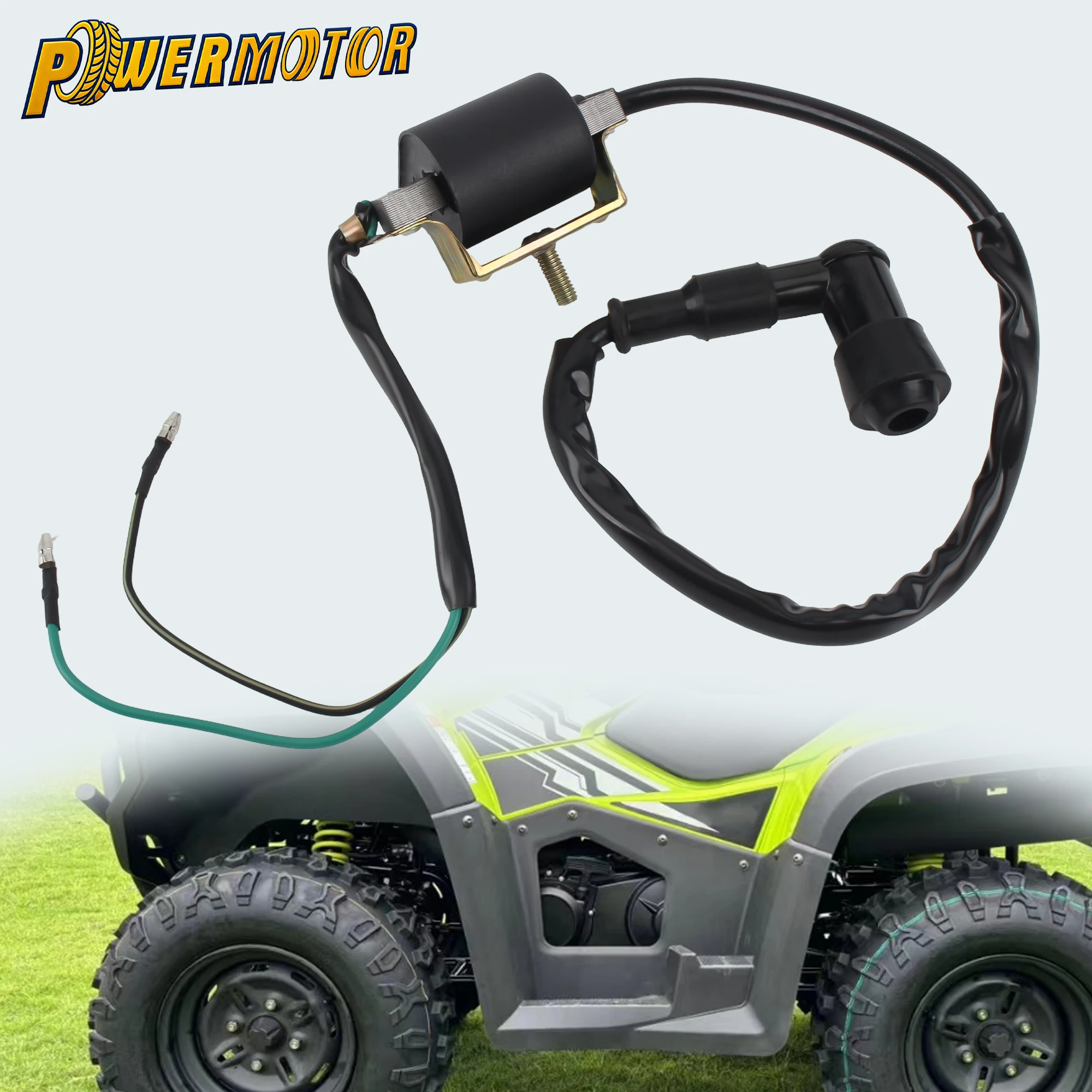 

Motorcycle Ignition Coil For 50cc 70cc 90cc 110cc 125cc ATV Quad Dirt Pit Bike Go Kart Universal Replacement Accessories