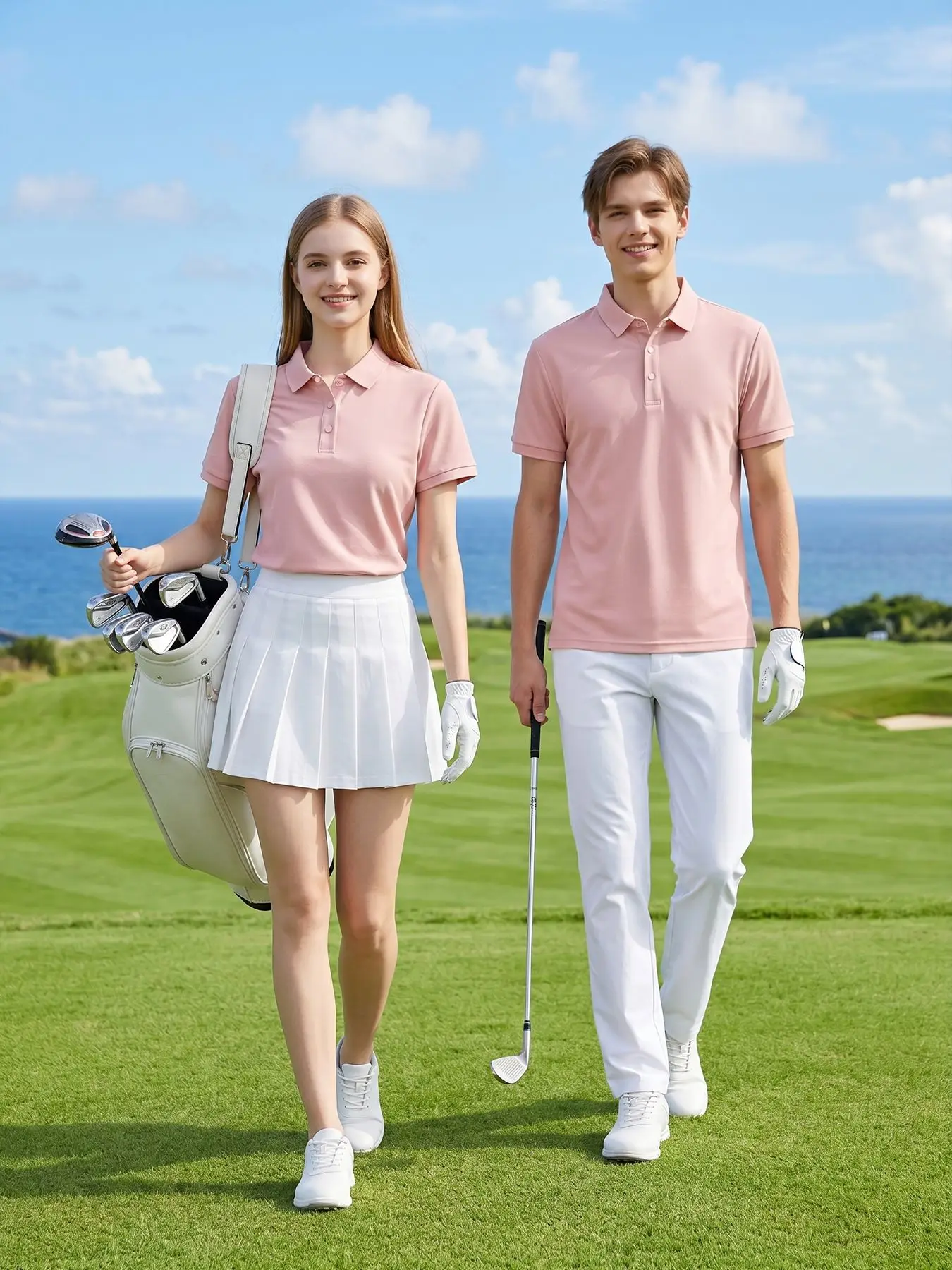 New summer men's and women's formal business short-sleeved breathable and quick-drying POLO shirts suitable for both men and wom