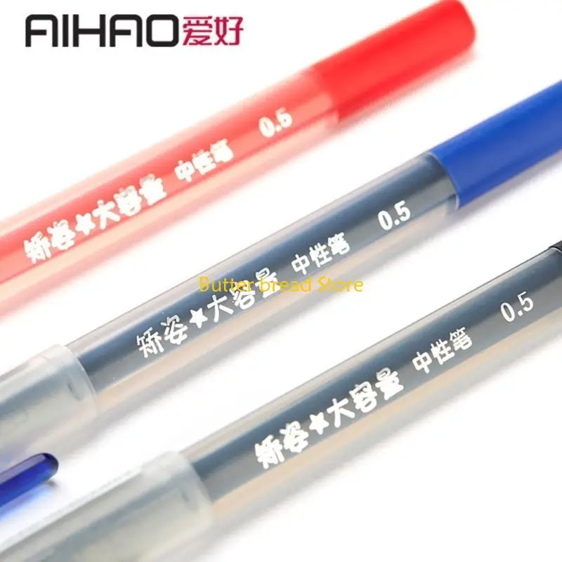 W89C 0,5 mm wyjątkowo cienkie długopisy z płynnych atramentowych pąki Ball Punktowe długopisy do biura