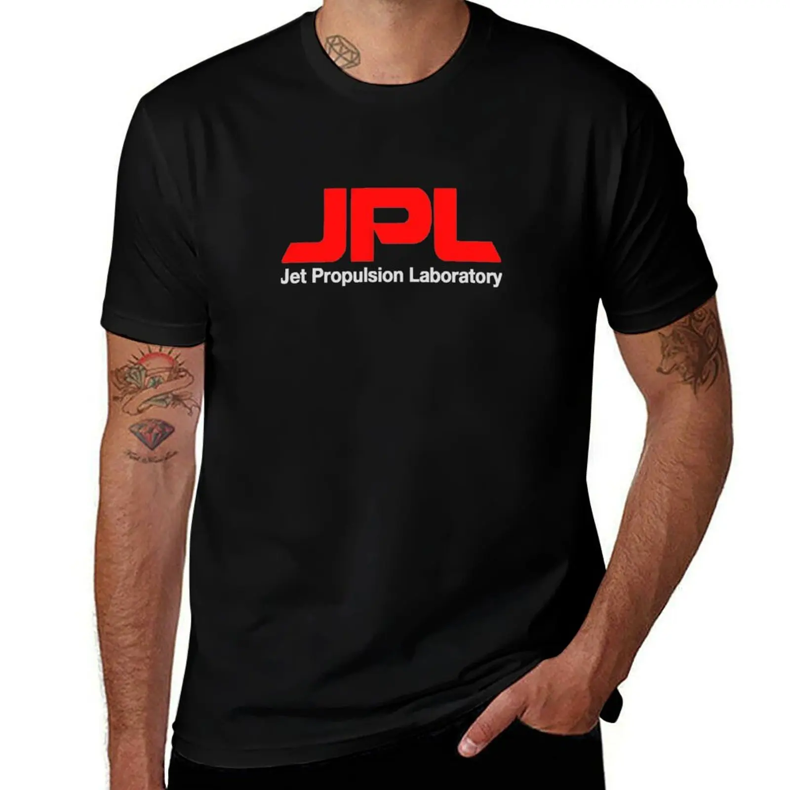 Jet Propulsion Laboratory (JPL) Logo for Dark Colors ONLY Essential T-Shirt Plus Size Basic Cotton T-Shirt
