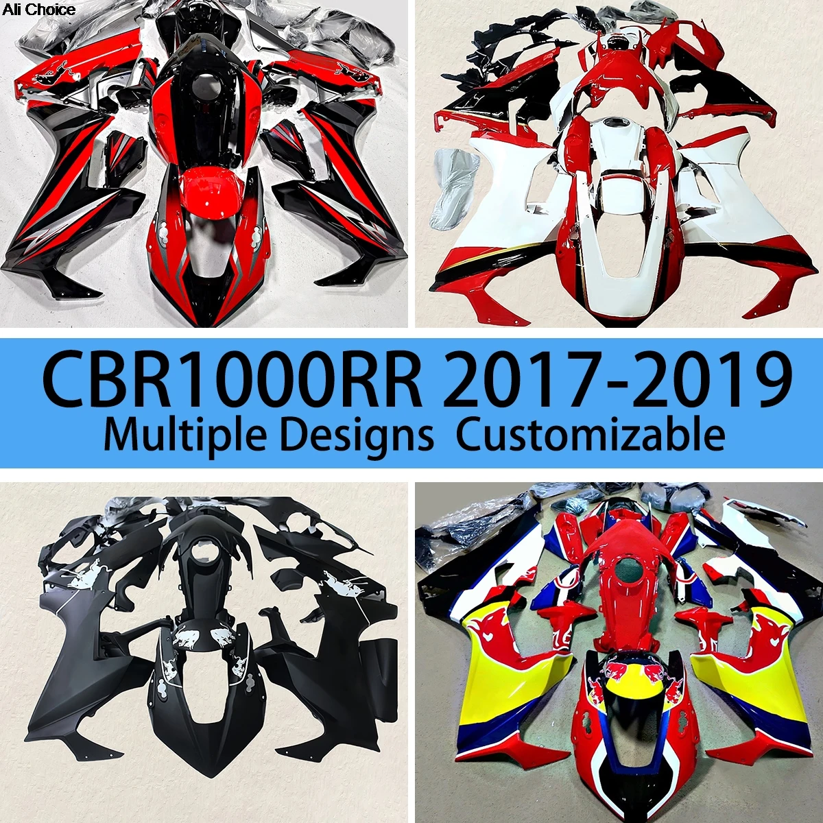

Fit for HONDA CBR1000RR 2017 2018 2019 Fairings Motorcycle Modification Accessories CBR 1000RR 17 18 19 ABS Full Fairing Kit