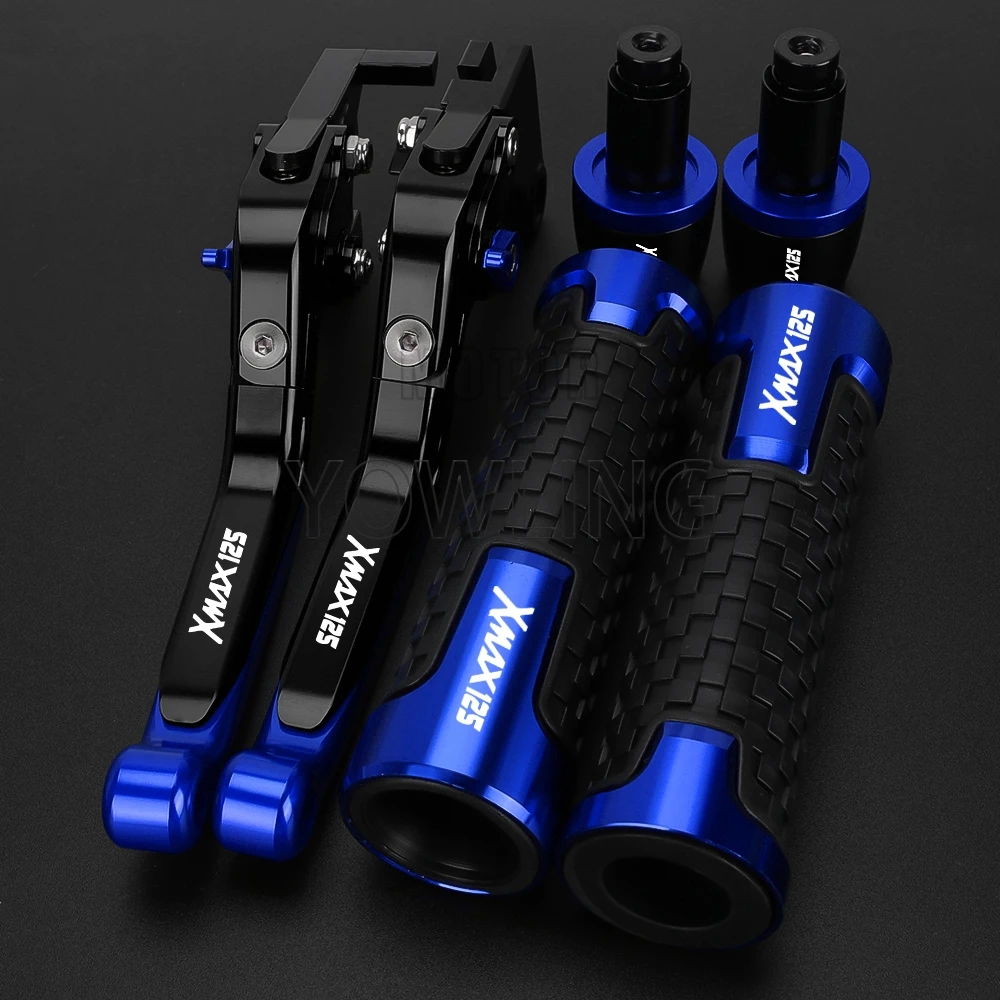 For Yamaha XMAX125 XMAX 125 allyeaRs 2015 2016 2017 2018 2019 2020 2021-2024 2025 Brake Clutch Lever Handlebar Hand Grips Ends