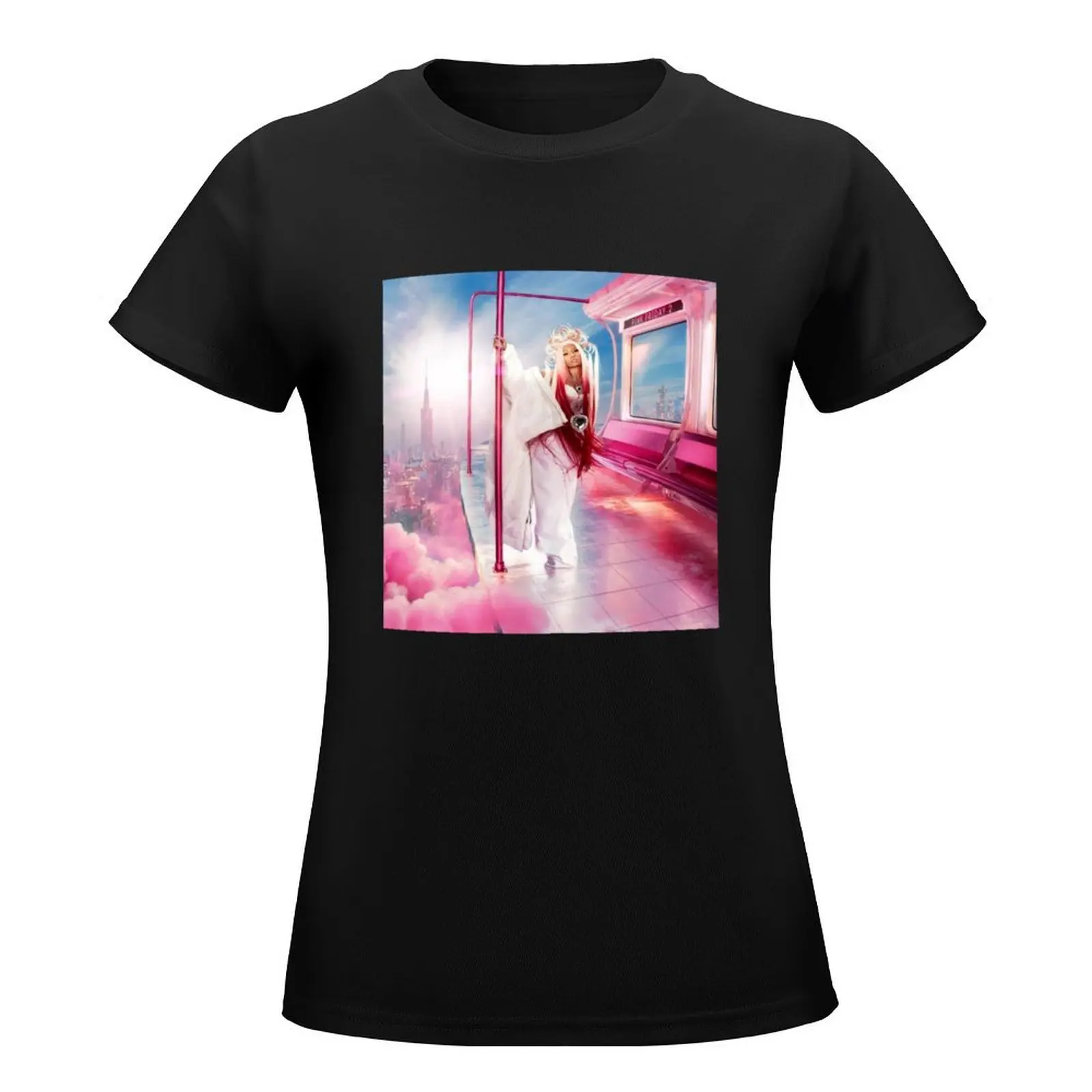 nicki minaj - pink friday 2 (album cover) T-Shirt Female clothing cute clothes Woman T-shirts