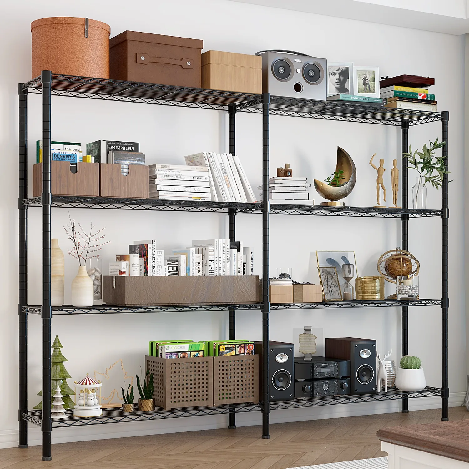 Adjustable Heavy Duty Garage Shelf Pantry Shelves Kitchen Pantry Shelves