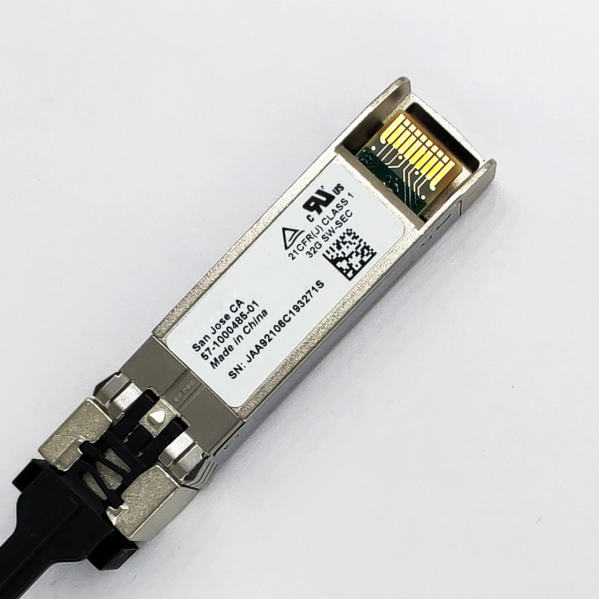 Imagem -03 - Módulo Ótico Genuíno para o Irmão Brocade Transceptor de Mmf 57100048501 Sw-sec Sfp Mais 32g 850nm