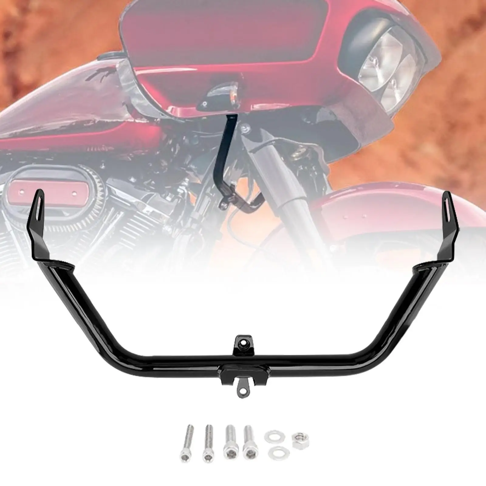 

Fairing Support Bar Bracket Sturdy with Mounting Accessories Metal
