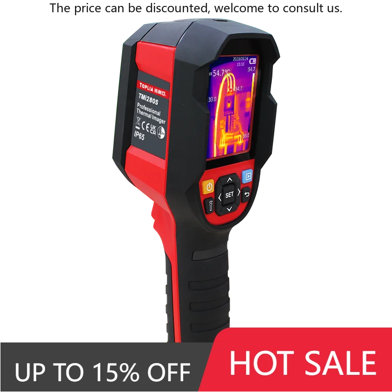 

-20~550 Degrees UNi260E Handheld Infrared Thermal Imager For Temperature Detection Of Air Conditioning Ducts And EV In Asia