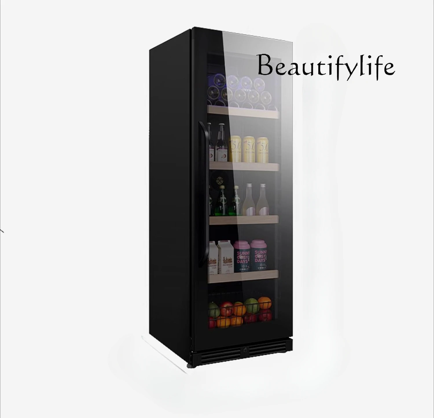 

Embedded ice bar Household living room Constant temperature wine cabinet Tea and beverage preservation micro-refrigerator