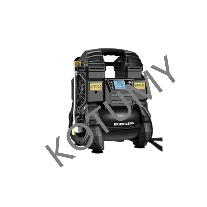 220 V 1200 W Tragbare Holzbearbeitung Luftpumpe Kleine Luft Kompressor Geräuscharm Spray Malerei Luftpumpe Hochdruck Öl-frei