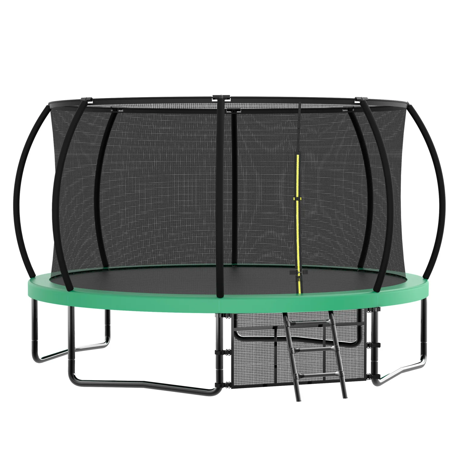 

12FT Trampoline Trampoline for Adults & Kids, ASTM Approved Reinforced Type Outdoor Trampoline with Enclosure Net