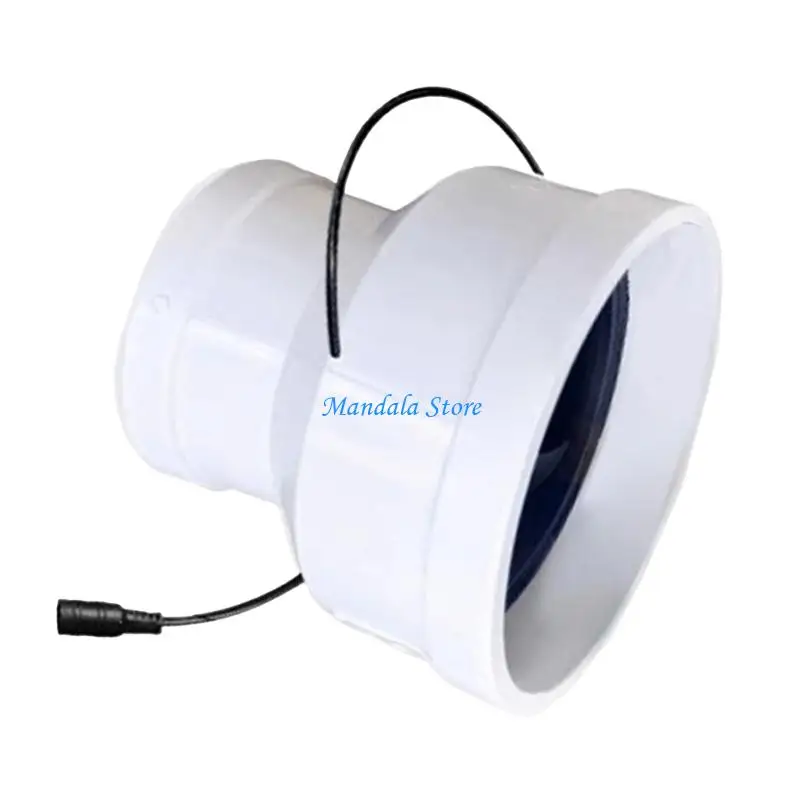 U2JC Energy Efficient 3W Inline Duct Fan Kitchen Bathroom Air Circulations Solution