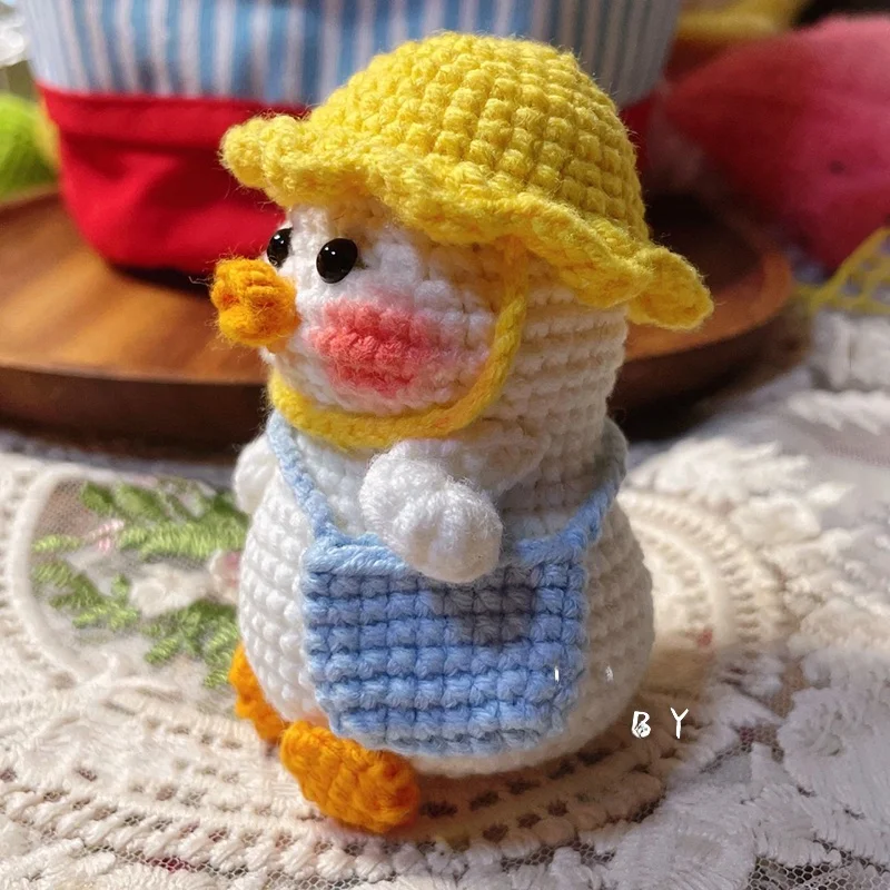 Kit de Materis para Tejer a Mano para Parejas, Kit de Ganchillo para Proyectos de Tiempo Libre con Muñeca Adorable, Caja d...