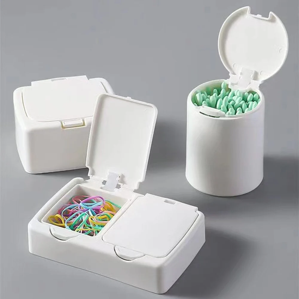 Drawer Pop-up Storage Case Desktop Organization Paper Clip Holder Classification Small Objects Cotton Swab Organizer Stationery