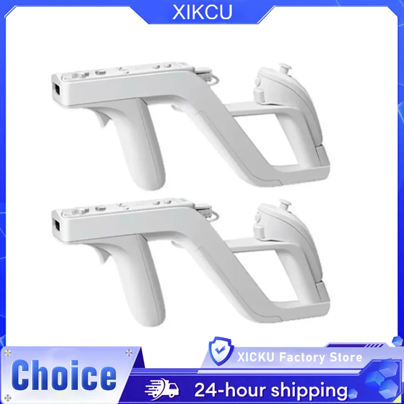 

Игровые аксессуары для стрельбы, съемный пистолет Zapper для пульта дистанционного управления Wii, игровое управление, аксессуары для игр, пульт дистанционного управления