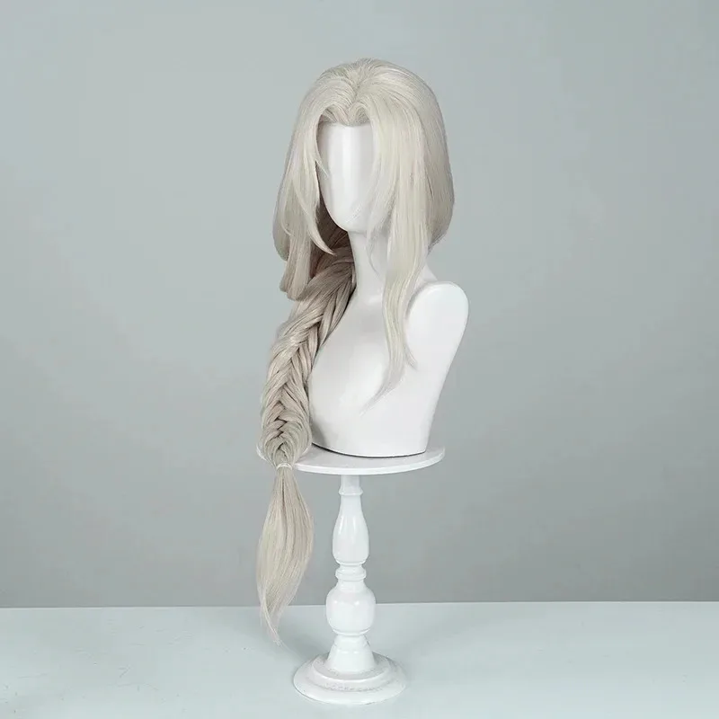 

♥ New 2025 The Fire Keeper Game Dark Souls DokiDoki Women 80cm Long Hair Cosplay Eye Mask Free Wig ★ Bear House