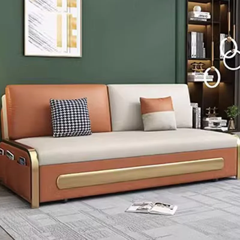 Leather Luxury Nordic Sofa Elegant Fancy Modern Living Room Sofa Designer Economic Muebles Para Dormitorio Home Furniture