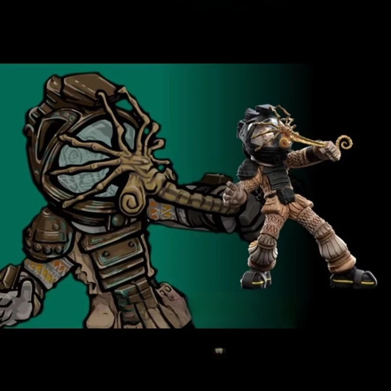 XENOMORPH Contract FACEHUGGER Mini figurine versione Q per il regalo dell'edizione della collezione del tuo fidanzato