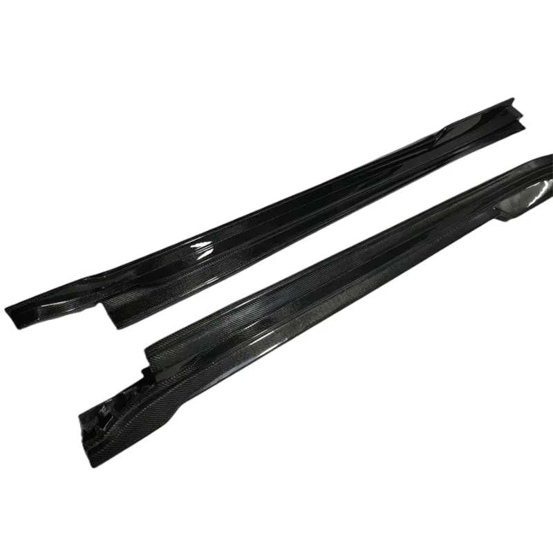 

High quality carbon fiber side skirt suitable for 2019-2022 Porsche Taycan body kit M style front lip rear diffuser