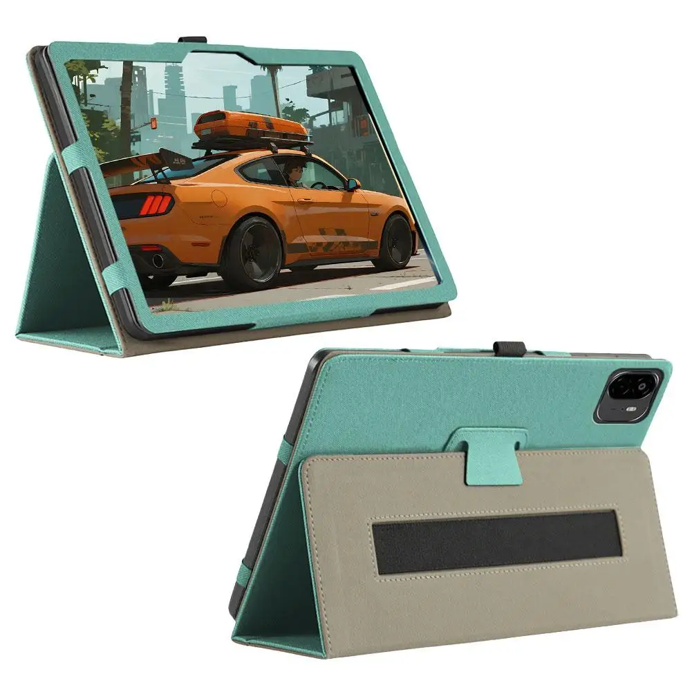 

For Alldocube Ultra Pad Tablet Protective Case 13-inch Drop-proof With Case Protective Loop Cover Leather Stylus Holder PU W6X3