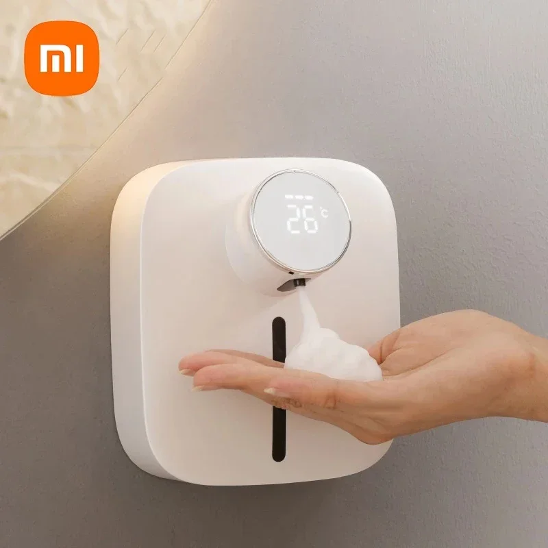 

Автоматический диспенсер для мыла Xiaomi Mijia, настенный сенсор, умный бесконтактный инфракрасный датчик, для жидкого мыла