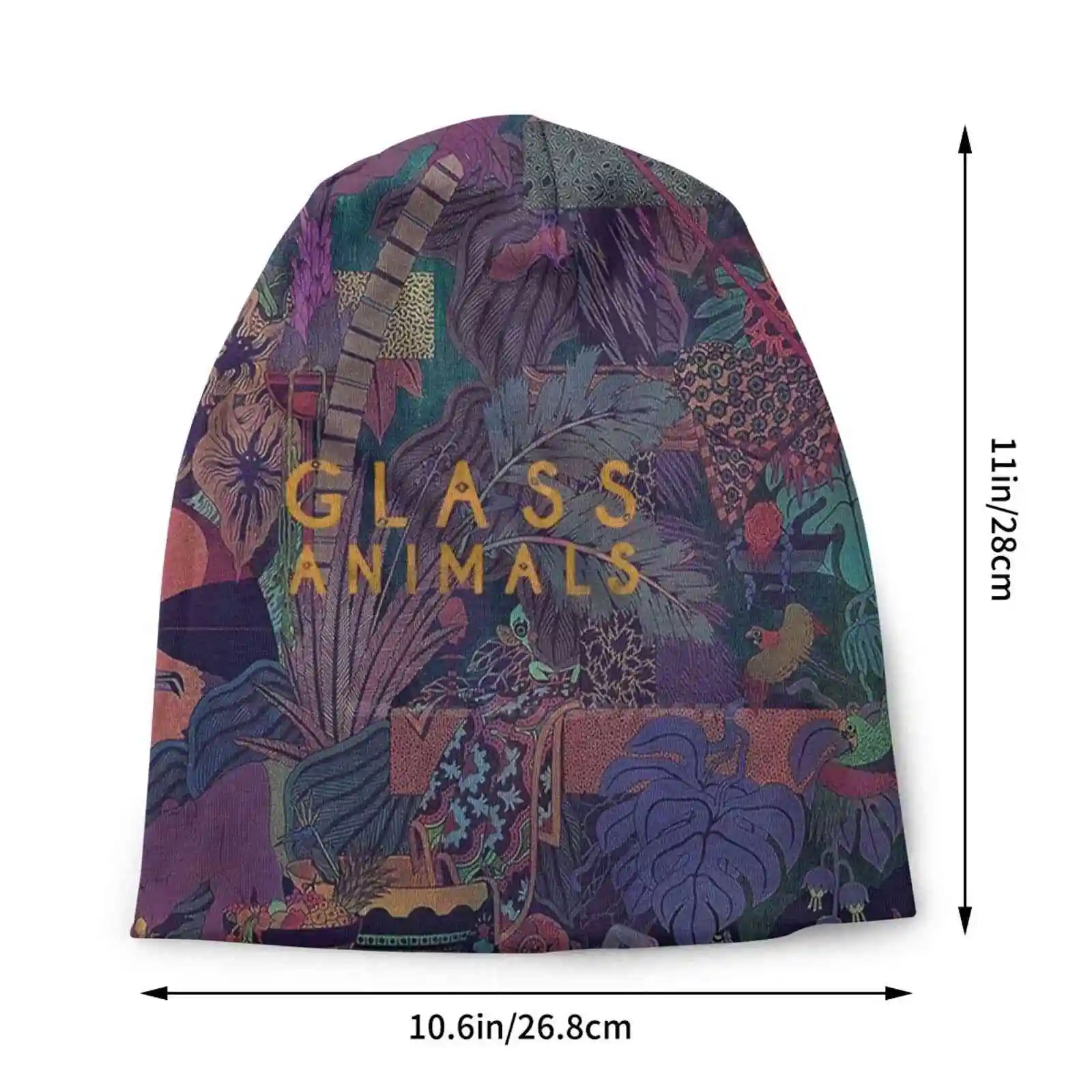 Glass Animals Zaba Knitted Hat Warm Beanie Outdoor Caps Glass Animals Indie Alternative Band Music Tumblr Aesthetic Zaba Gooey