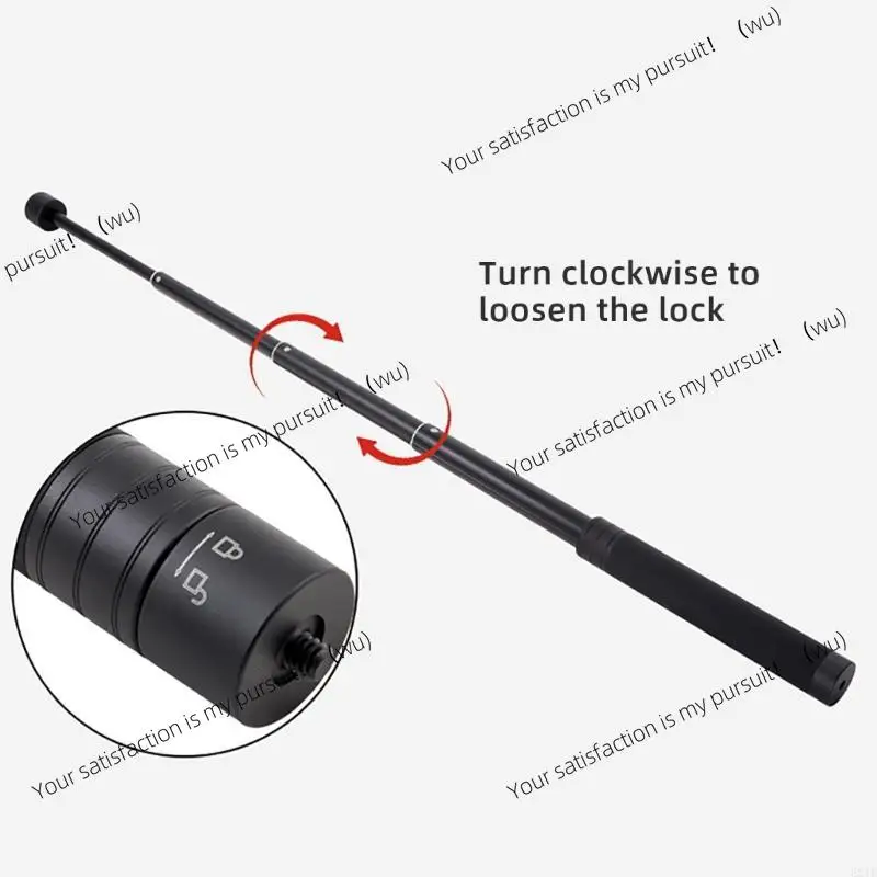 Extension Rod Adjustable with 1/4'' Screw Hole Telescopic Poles Monopod 19-73cm for WG2 Stabilizers
