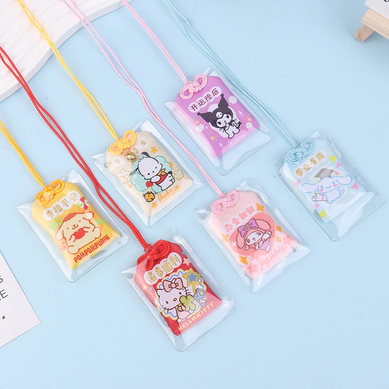 Sanrio Kawaii Pendant Lovely Cute Cartoon Pendant Creative Christmas Gift Pendant Peace Blessing