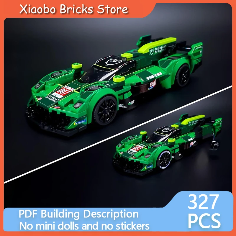 

City Car Speed Championer Model MOC Building Bricks Sportscar Horse Modular Technology Gifts Holiday Assemble Children Toys Suit