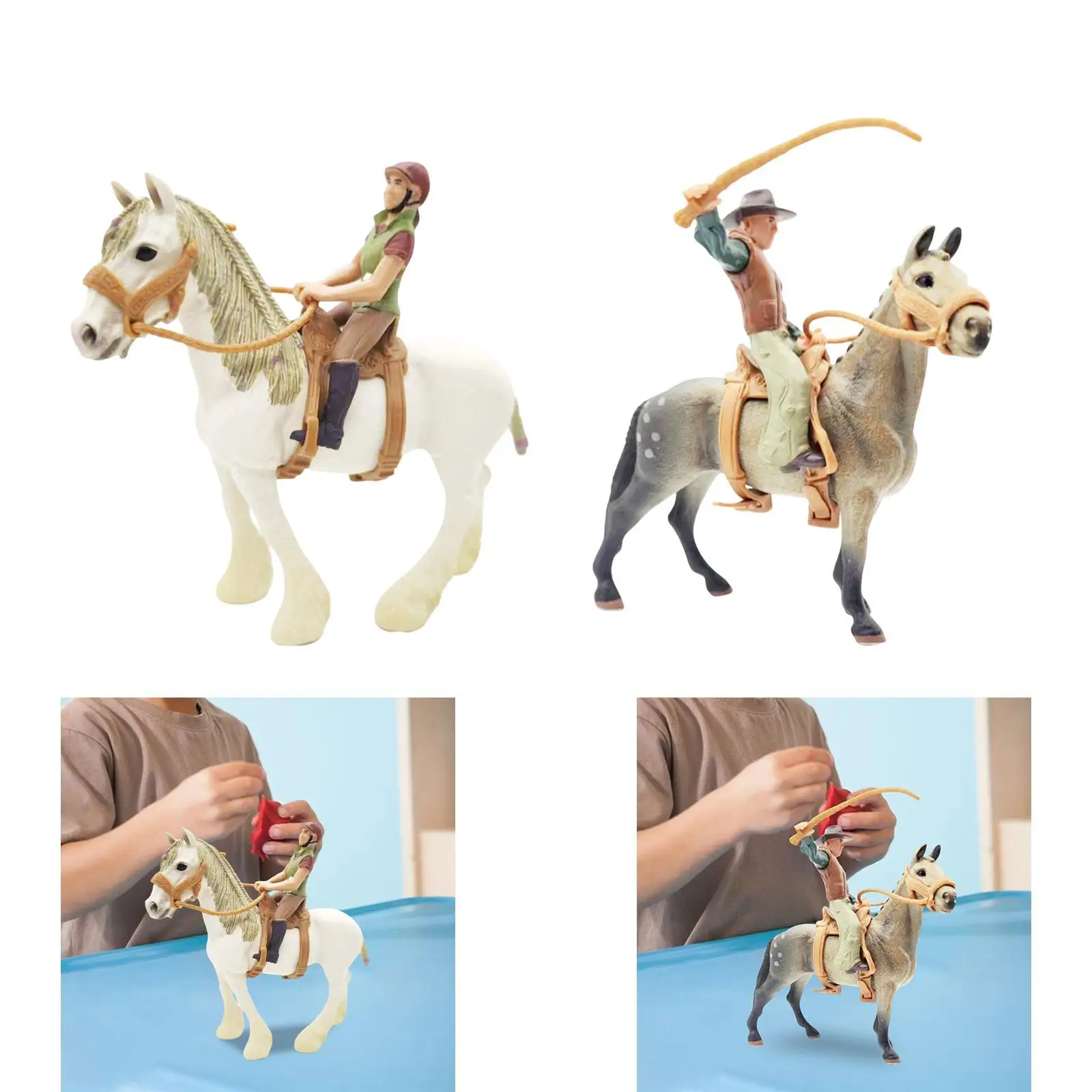 Modelo de cavalo figura de ação de cavalo com sela pvc decorativo coleção ornamento playset estátua de vida selvagem para idades de 3 a 8 anos de idade