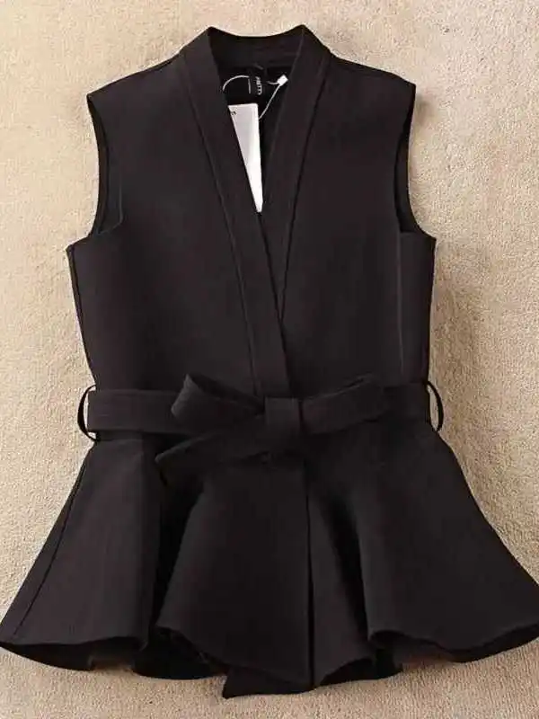 

Новая коллекция Весна 2024: Женский повседневный укороченный жилет из шелка, ультракороткий, модный, для ношения под одеждой.