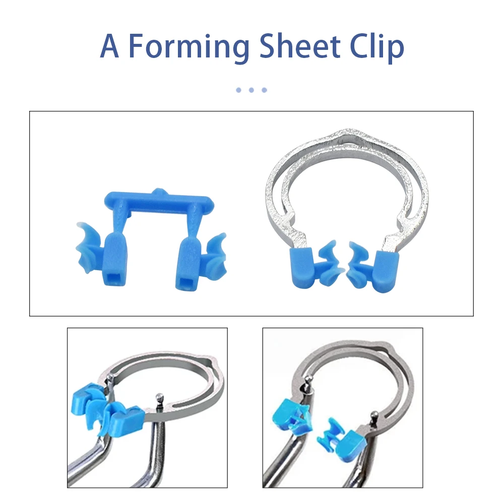 Autoclave Dental Matrix Sectional Contoured Matrices Clamps Wedges Metal Spring Clip Rings Dentist Tools Dental Lab Material