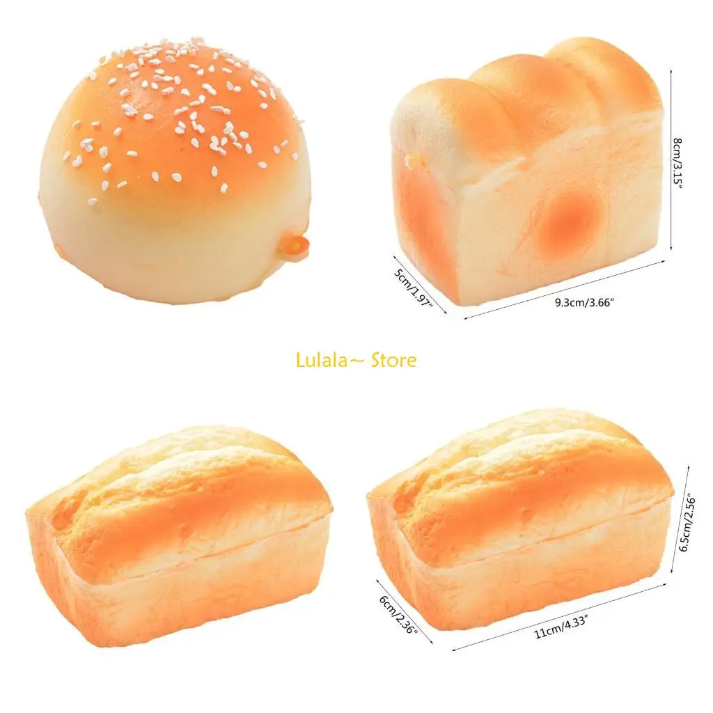 

Y4QA имитация хлеба, декоративный реквизит для фотографии, украшение для дома, модель комнаты, дисплей, реалистичный поддельный