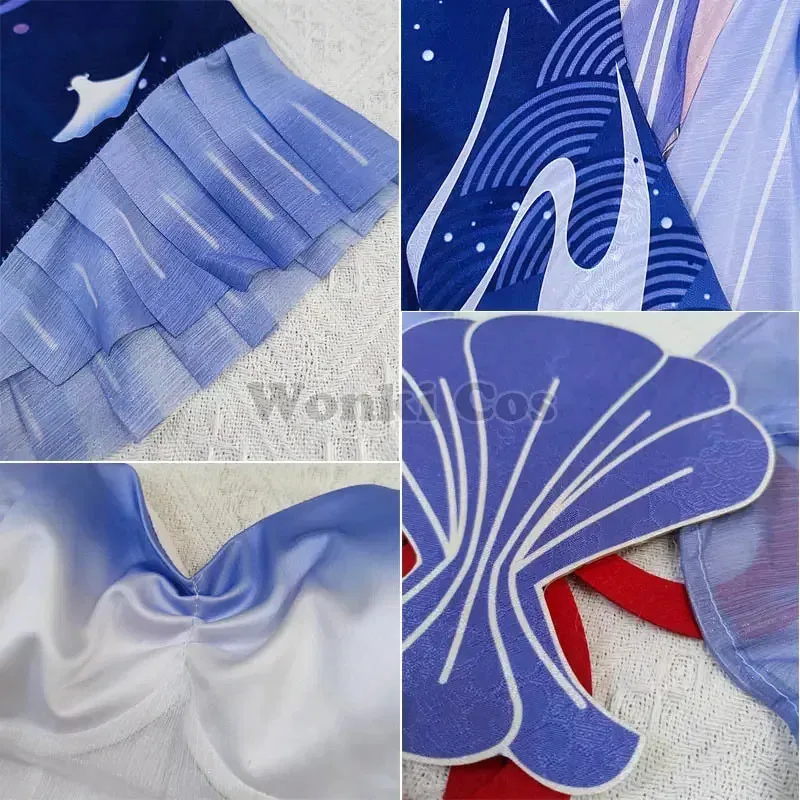 

Candy 2025Game Impact Sangonomiya Costume Wig Halloween Party Gen Cosplay Shin Kokomi Costumes