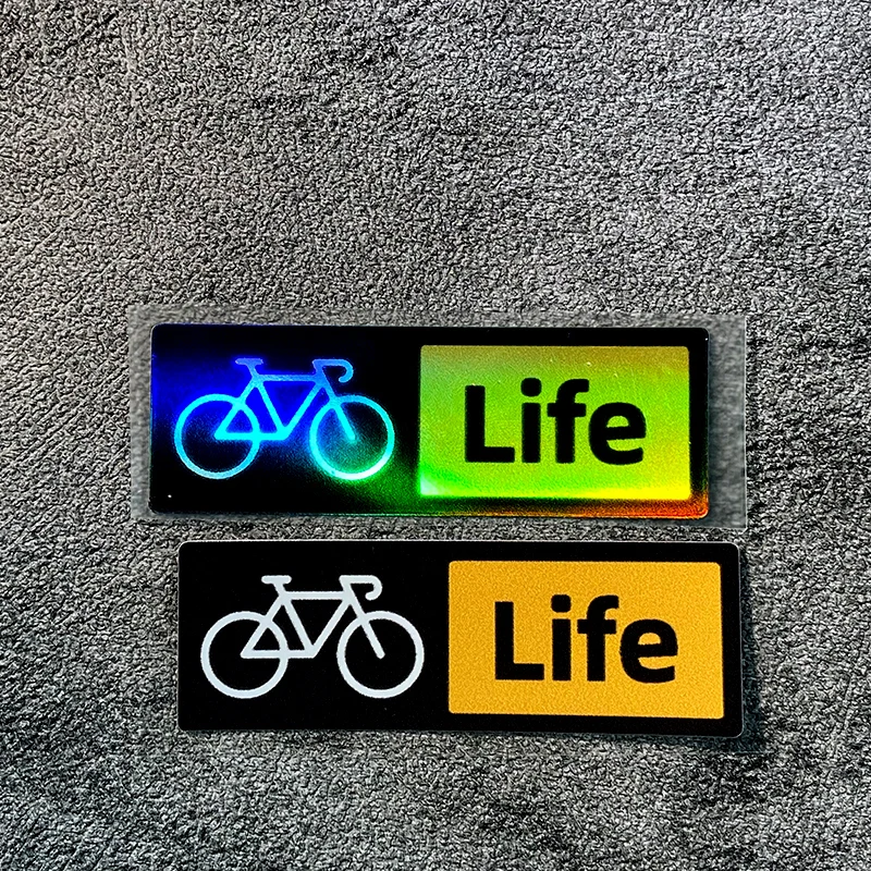 1PC Bike Life Bicycle Frame Stickers Waterproof MTB Bike Handlebars Fork Top Tube Durable Vinyl Decals Decor Cycling Accessories