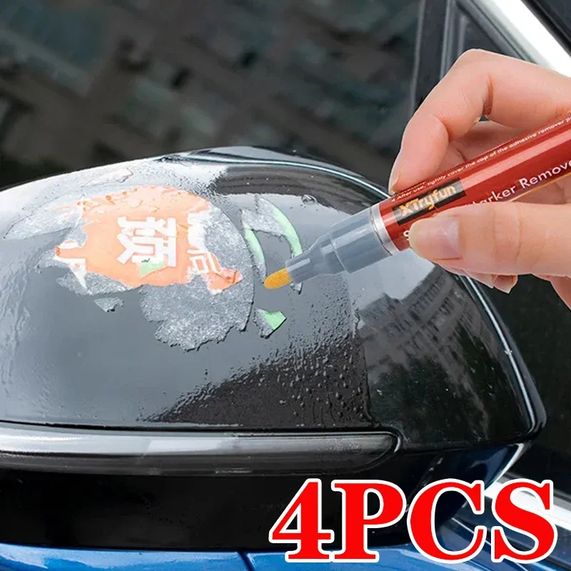 

Auto Car Sticker Remover Pen Sticky Residue Remover Wall Sticker Glue Removal Car Glass Label Cleaner Adhesive Glue 4ml