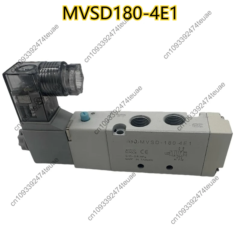 

Пневматический электромагнитный клапан MVSD180-4E1 Электрический регулирующий реверсивный клапан AC220V DC24V Одиночное электрическое управление