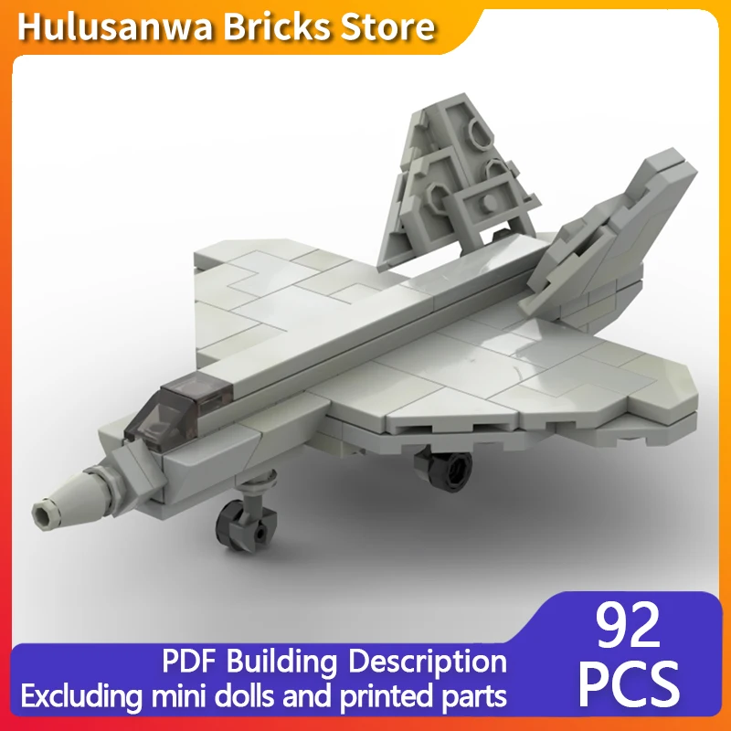 

Модель военного истребителя Су-75, конструктор MOC, военная техника, модульные технологичные подарки, набор для сборки, детские игрушки, праздничный подарок