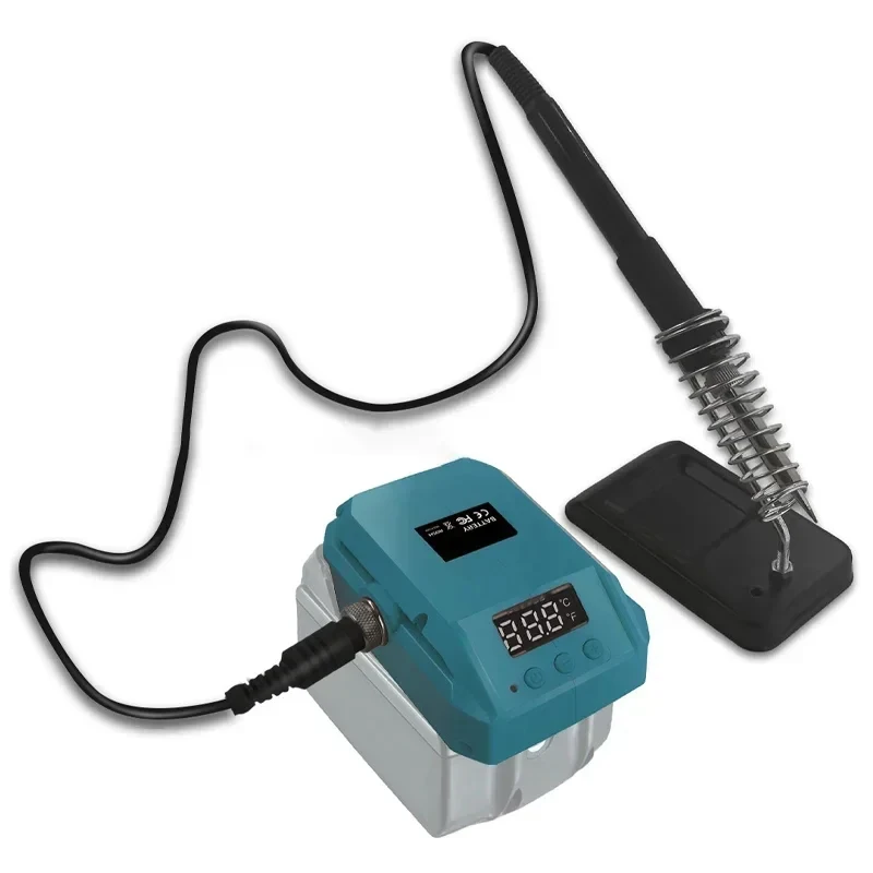 Nuova stazione di saldatura elettrica senza fili da 60W per Makita 18V 20V batteria Display digitale stazione di saldatura riscaldamento rapido