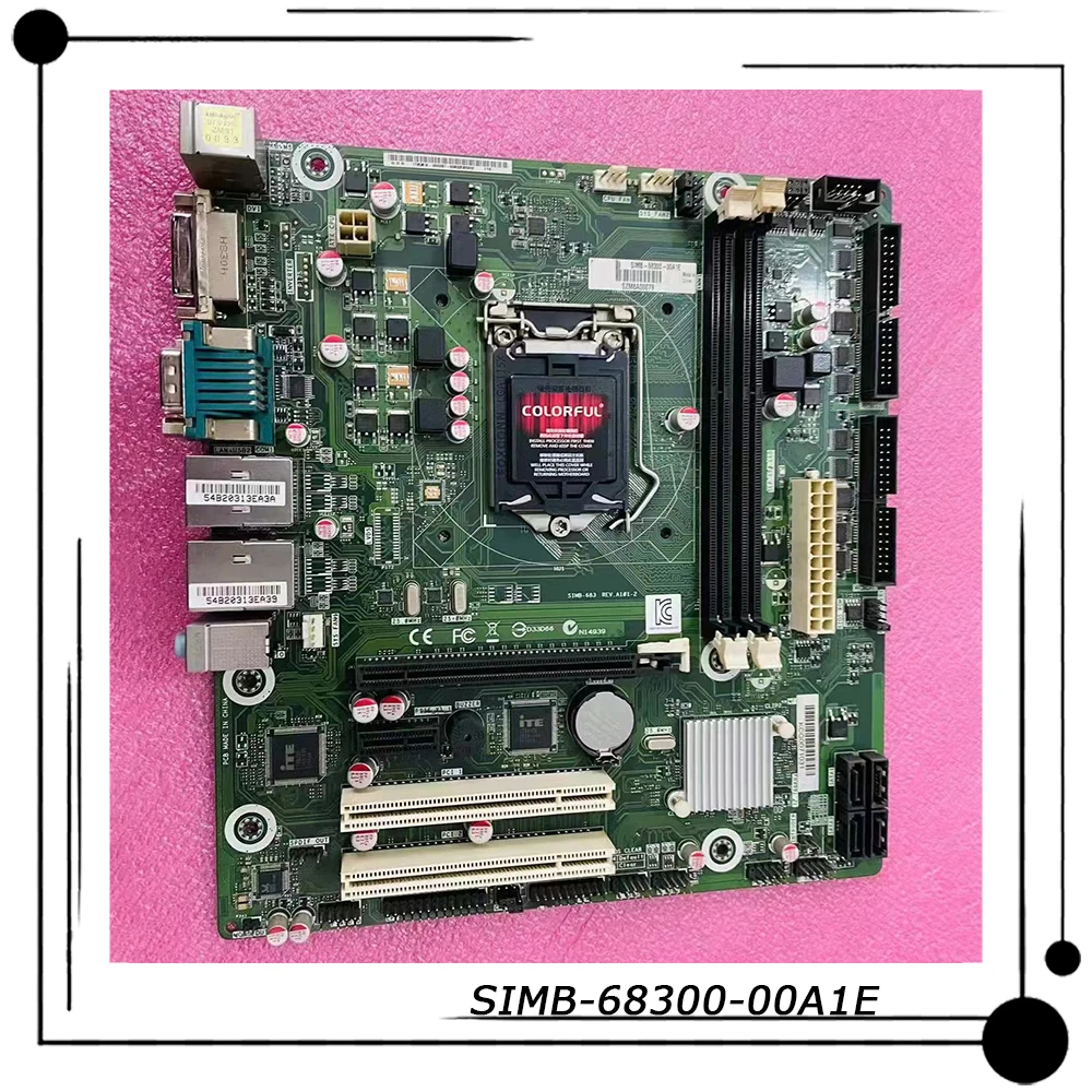 

SIMB-683 SIMB-68300-00A1E For Advantech Industrial Computer Motherboard H81 Chipset 4th Generation CPU10 Serial Port