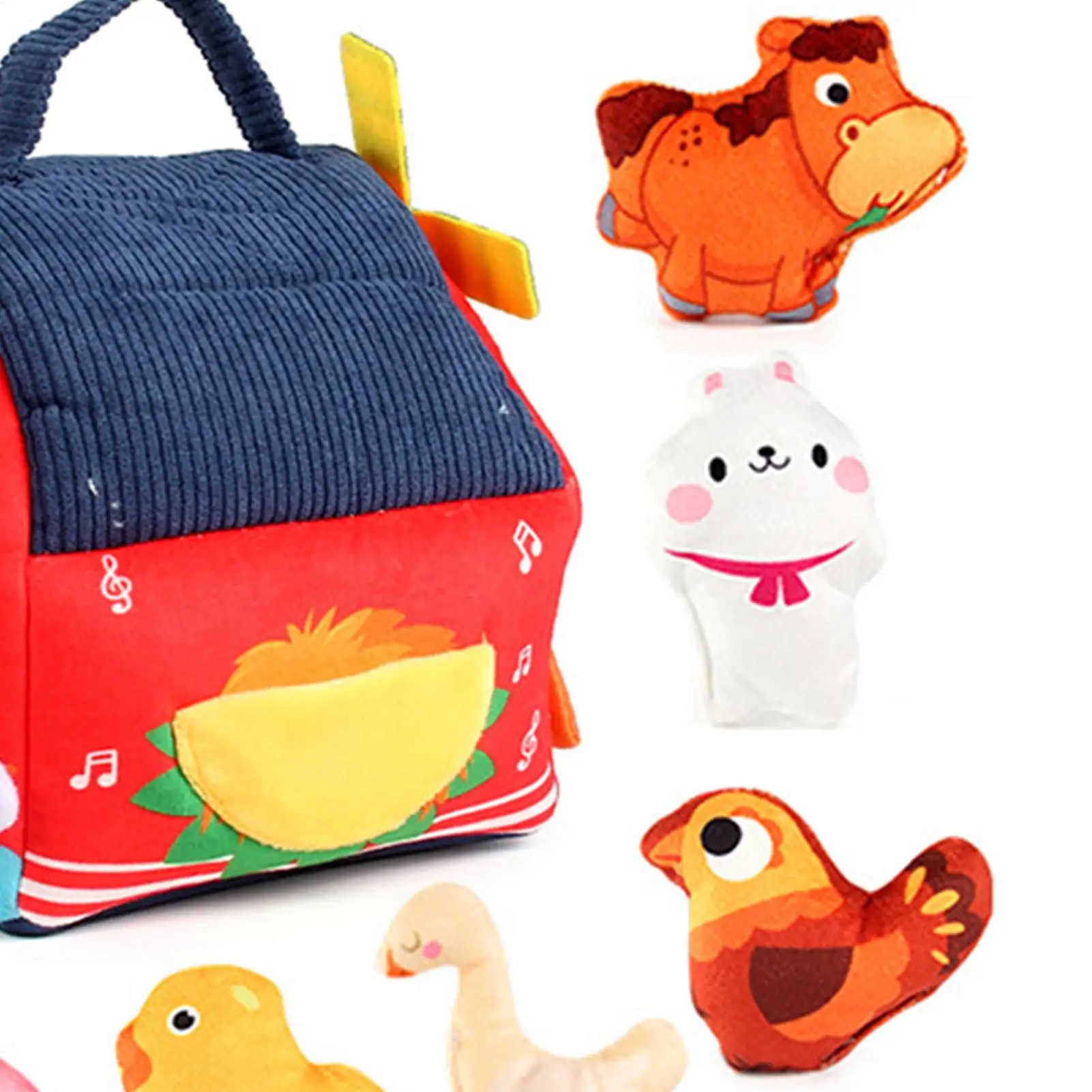 

Детские сенсорные игрушки, развивающая игра с распознаванием букв, набор мягких животных для мальчиков и девочек, Рождественский пасхальный душ на день рождения